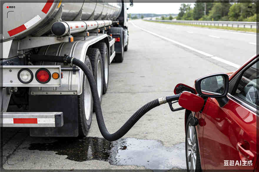 临泽汽车救援送水案例